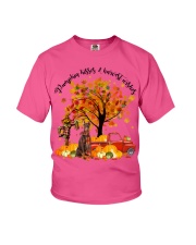 Doberman-CS3394-Pumpkin Kisses Youth T-Shirt tile