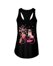 Bullmastiff-CS3104-Dog And Bicycle Ladies Flowy Tank tile
