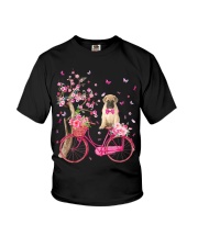 Bullmastiff-CS3104-Dog And Bicycle Youth T-Shirt tile