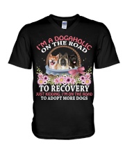 akita-CS2220-On The Road V-Neck T-Shirt tile