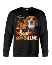 Beagle-NT648-There Is Light Crewneck Sweatshirt tile