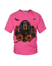 English Setter-CS3406-Rose And Dog-V3 Youth T-Shirt tile