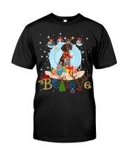 German Shorthaired Pointer-CS4082-Believe-V2 Classic T-Shirt front