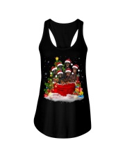 Doberman-Christmas-V12 Ladies Flowy Tank tile
