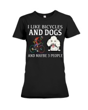Poodle1-CS3082-I Like Bicycles Premium Fit Ladies Tee tile
