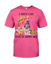 Clumber Spaniel-CS3283-A Coffee A Day Classic T-Shirt tile