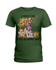 Clumber Spaniel-CS3283-A Coffee A Day Ladies T-Shirt tile
