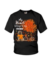 Briard-CS3071-My Heart-V2 Youth T-Shirt tile