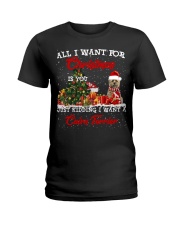 Cairn Terrier-CS3943-Christmas-V9 Ladies T-Shirt tile