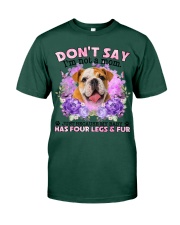 English Bulldog-CS4086-Don't Say-V2 Premium Fit Mens Tee tile