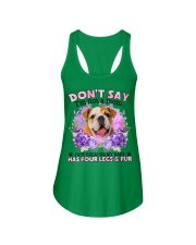English Bulldog-CS4086-Don't Say-V2 Ladies Flowy Tank tile