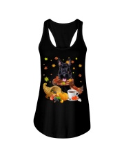 Scottish Terrier-DN2007-Autumn Dog-V4 Ladies Flowy Tank tile