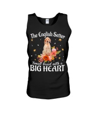 The English Setter-DN2079-A Big Heart Unisex Tank tile