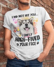 Alaskan Malamute-CS3242-Not Hit You Classic T-Shirt apparel-classic-tshirt-lifestyle-26