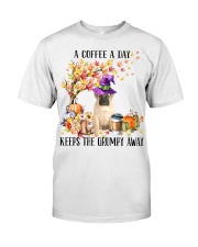Bullmastiff-CS3283-A Coffee A Day Classic T-Shirt front