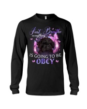 Affenpinscher-CS3533-Just Breathe-V2 Long Sleeve Tee tile
