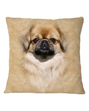 Tibetan Spaniel-Face and Hair Square Pillowcase thumbnail