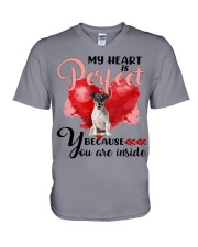 Jack Russell Terrier-CS4148-Perfect-V2 V-Neck T-Shirt tile