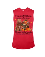 Poodle 3-CS3356-Smell Autumn Sleeveless Tee tile