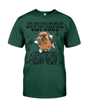Griffon Bruxellois-CS3017-Happy Place Premium Fit Mens Tee tile