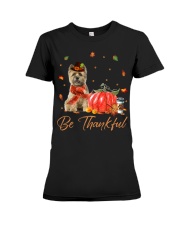 Cairn Terrier-CS3570-Be Thankful Premium Fit Ladies Tee tile