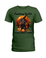 Dachshund-CS3431-Casting Spells Ladies T-Shirt tile