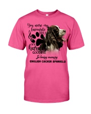 English Cocker Spaniel-CS1389-My Hardest Classic T-Shirt tile