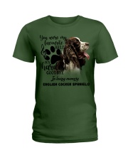 English Cocker Spaniel-CS1389-My Hardest Ladies T-Shirt tile