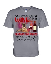 German Shepherd-CS4110-To Need You V-Neck T-Shirt tile