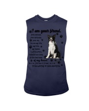 Border Collie 2-CS3644-I Am Your Friend Sleeveless Tee tile