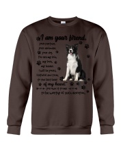 Border Collie 2-CS3644-I Am Your Friend Crewneck Sweatshirt tile