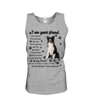 Border Collie 2-CS3644-I Am Your Friend Unisex Tank tile