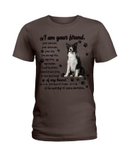 Border Collie 2-CS3644-I Am Your Friend Ladies T-Shirt tile