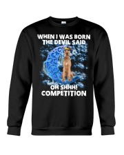Irish Terrier-CS3730-The Devil Said Crewneck Sweatshirt tile