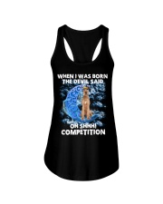 Irish Terrier-CS3730-The Devil Said Ladies Flowy Tank tile