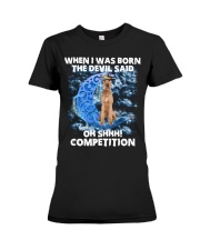 Irish Terrier-CS3730-The Devil Said Premium Fit Ladies Tee tile