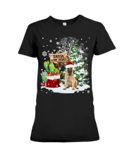 Dutch Shepherd-puppy-CS4026-Santa Stop Here-V2 Premium Fit Ladies Tee tile