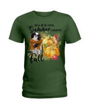 Japanese Chin-CS3297-Into Fall Ladies T-Shirt tile