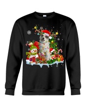 Great Pyrenees-CS3986-Christmas Dog-V14 Crewneck Sweatshirt tile