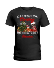 Havanese-CS3943-Christmas-V9 Ladies T-Shirt tile