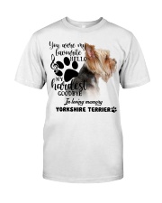 Yorkshire Terrier-CS1389-My Hardest Classic T-Shirt front