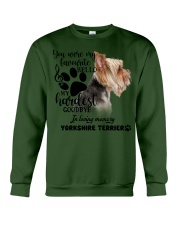 Yorkshire Terrier-CS1389-My Hardest Crewneck Sweatshirt tile