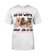 Yorkshire Terrier-CS882-Take Care Of Me Classic T-Shirt front