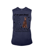 Doberman-CS3644-I Am Your Friend Sleeveless Tee tile