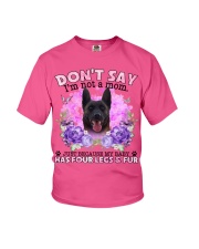 Dutch Shepherd-CS4086-Don't Say-V2 Youth T-Shirt tile