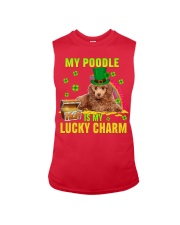 Poodle 2-CS4143-Lucky Charm-V2 Sleeveless Tee tile