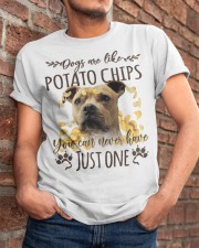 American Staffordshire Terrier-NT498-Dogs Are Like Classic T-Shirt apparel-classic-tshirt-lifestyle-26