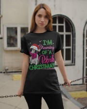 Japanese Chin-CS3724-Pink Christmas Classic T-Shirt apparel-classic-tshirt-lifestyle-19