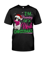 Japanese Chin-CS3724-Pink Christmas Premium Fit Mens Tee tile