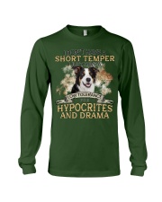Border Collie-CS3066-Short Temper Long Sleeve Tee tile